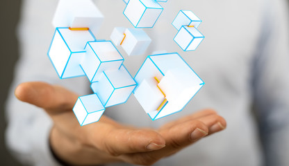data code binary concept
