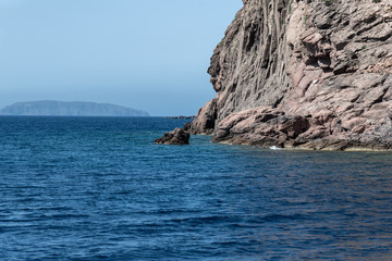 Fototapeta na wymiar Giali island in Aegean sea, Greece.