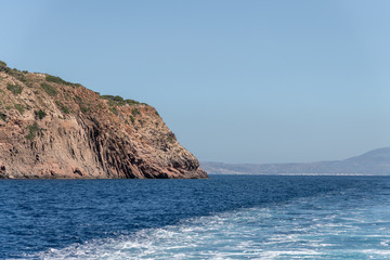 Giali island in Aegean sea, Greece.