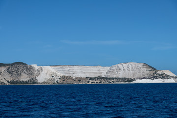 Giali island in Aegean sea, Greece.