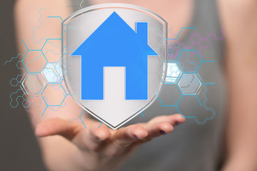 Smart home: Smarthome house automation icon