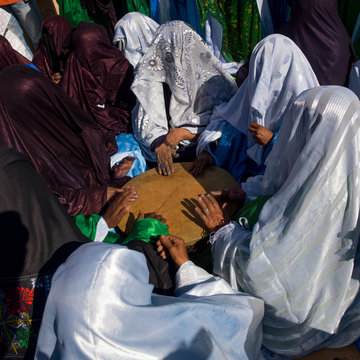 Tuareg Women Dancing And Singing, Ghadames, Libya