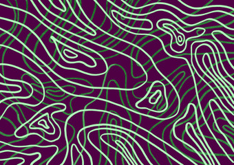 Abstract background with lines and curves