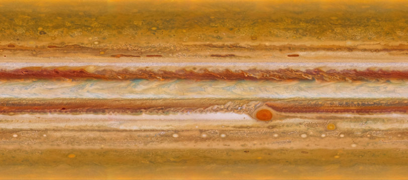 Texture of surface of Jupiter. Elements of this image furnished by NASA.