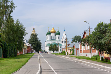 Fototapeta na wymiar Orthodox Church in the city of Kolomna, Russia