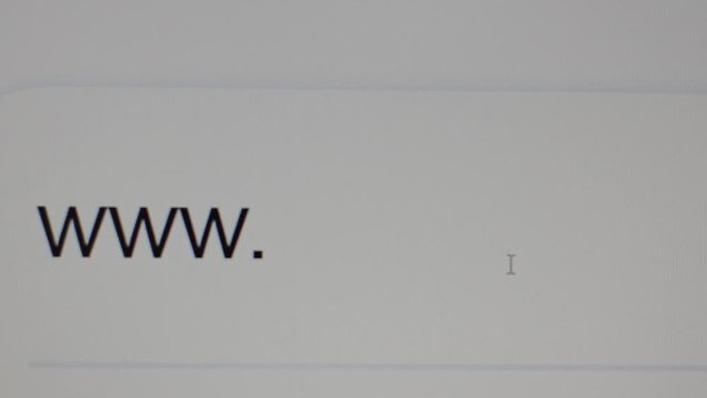 Enter text in the address bar