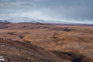 Mount Ostry Tolbachik, the highest point of volcanic complex on the Kamchatka, Russia.