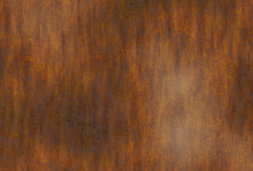 corroded rusty metal wall