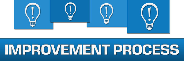 Improvement Process Bulb Blue Stripes On Top 