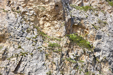 Mountain hill panoramic landscape in the early morning