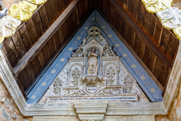 Church of Rennes le Chateau, France.