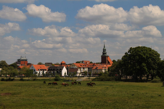 Verden (Aller); Blick auf die Stadt mit St.-Johannis-Kirche