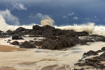 beach and sea