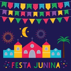 Festa Junina, Brazil June party card