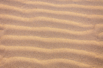 Texture of golden sand 