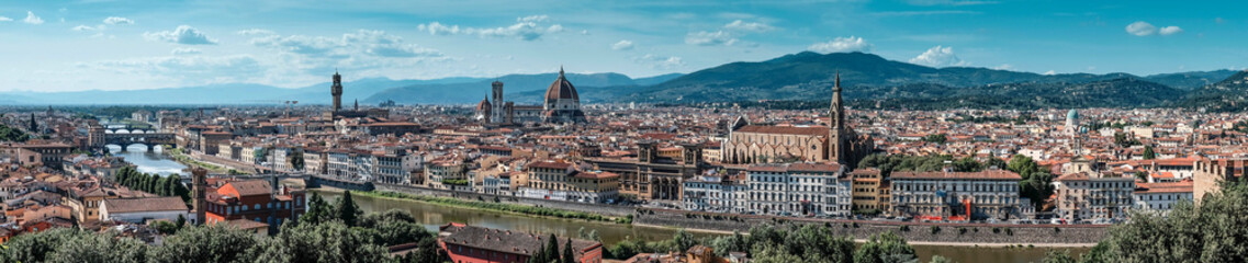 Fototapeta na wymiar Florence, Italy Panoramic