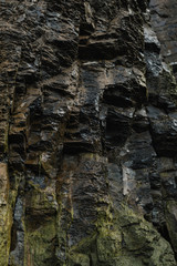 Saltwick bay cliffs