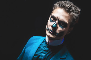 the guy in the night club Halloween