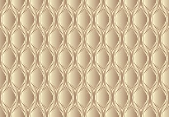 Fototapeta premium background with 3D shape, seamless pattern