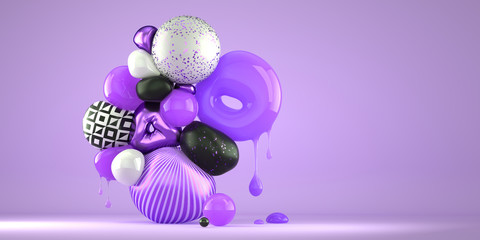 abstract purple background with nice shape 