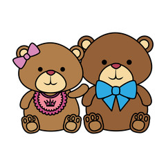 cutte little bears teddies couple