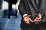 Arrest bound bracelet bribe bribery business businessman
