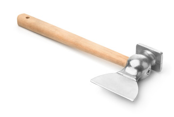 Combined kitchen hatchet  and meat tenderizer
