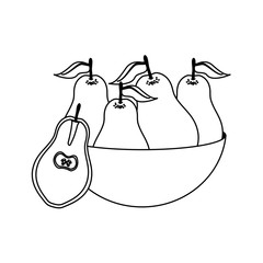 tropical fruits design