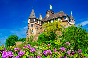 Schloss Berlepsch bei Witzenhausen an der Werra, Hessen