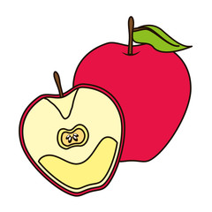 tropical fruits design