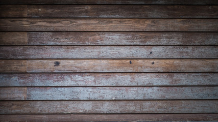 Wood texture. Background old panels. Grunge retro vintage wooden texture