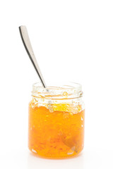 orange jam jar