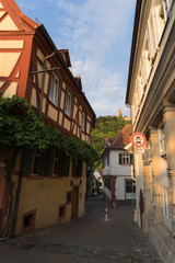 Historische Fachwerkhäuser in Weinheim / Bergstrasse
