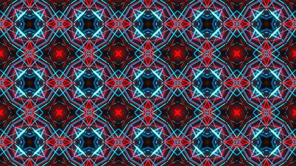 Pattern Light Neon Background