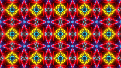 Pattern Light Neon Background