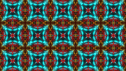 Pattern Light Neon Background