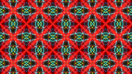 Pattern Light Neon Background