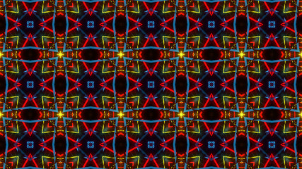 Pattern Light Neon Background