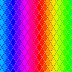 Image of rainbow lines and colorful background