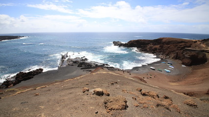 rivages de l'Atlantique à Lanzarote