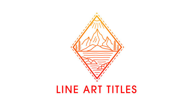 Line Art Titles