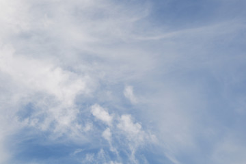 Fototapeta premium white clouds and blue sky background