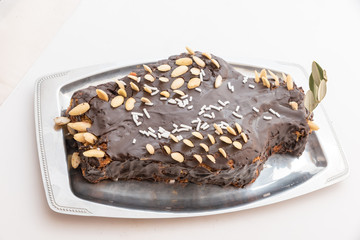 Chocolate Easter Dove homemade