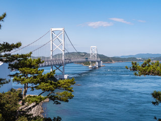 徳島県 鳴門市 渦潮 大鳴門橋