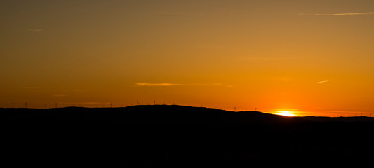 sunset in Portugal