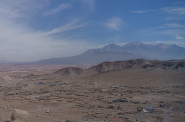 views on the atacama desert in peru