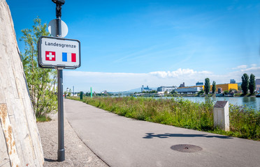 frontière France Suisse pour piétons