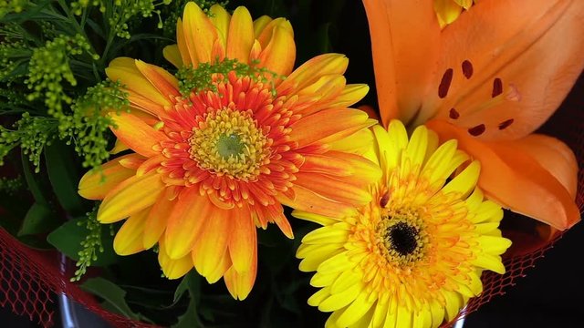 Wedding or Special Days Bouget Composition of Flowers 