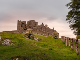 Fototapeta na wymiar A trip to Ireland - Rock of Cashel is a famous landmark - travel photography