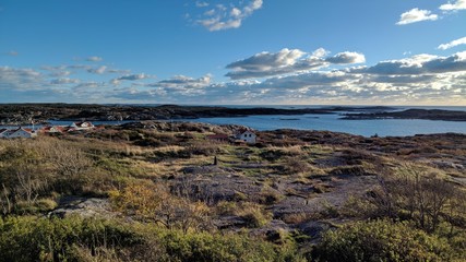 Fototapeta na wymiar view of swedish archipelago